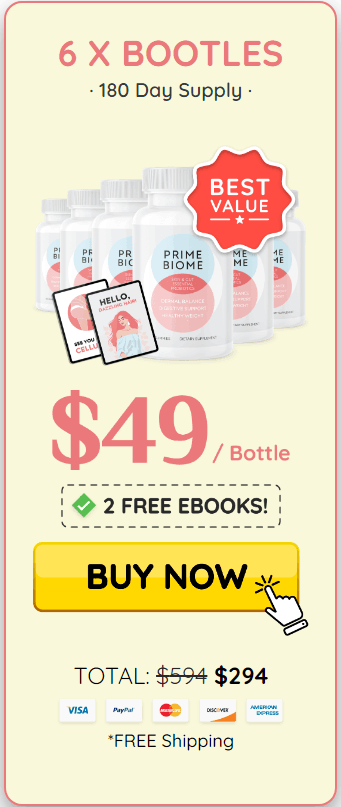 PrimeBiome Buy 6
